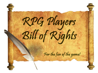 RPG Player Bill of Rights